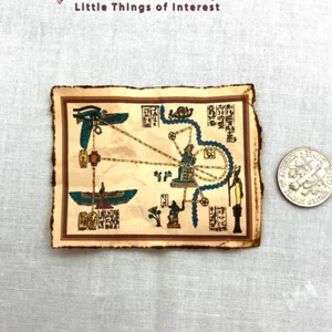 HAMUNAPTRA KARTE der Stadt der Toten Miniatur 1:12 Maßstab ägyptisch die Mumie - Bild 1 von 8