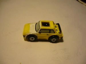 Micro Machines PRIVATE EYES 80's Toyota MR2 Yellow/White 1990 Galoob - Picture 1 of 2