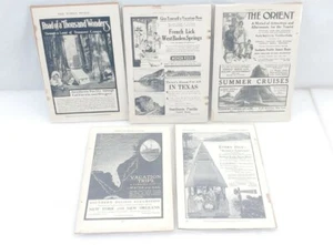 5 Southern Pacific Railroad Ads 1907-1913 - Picture 1 of 5