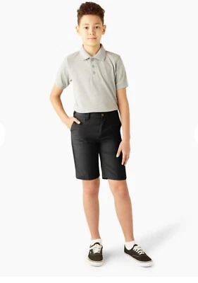 Pantalones Cortos Dickies Niños Calce Ajustado 14 Regular Negro Nuevo con Etiquetas Bolsillos Foto 1 de 4