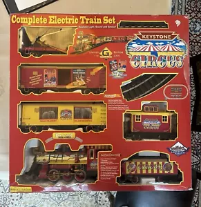 Keystone Circus Train Set G Scale In Box Working Compelte 1 of 2500 - Picture 1 of 11