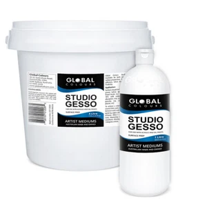STUDIO GESSO - Global Colours Studio Artist Surface Prep Medium - Picture 1 of 4