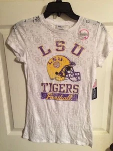 LSU Fighting Tiger Medium 7/9 Shirt Pro Edge Junioren zeigen Liebe zum Spiel - Bild 1 von 10