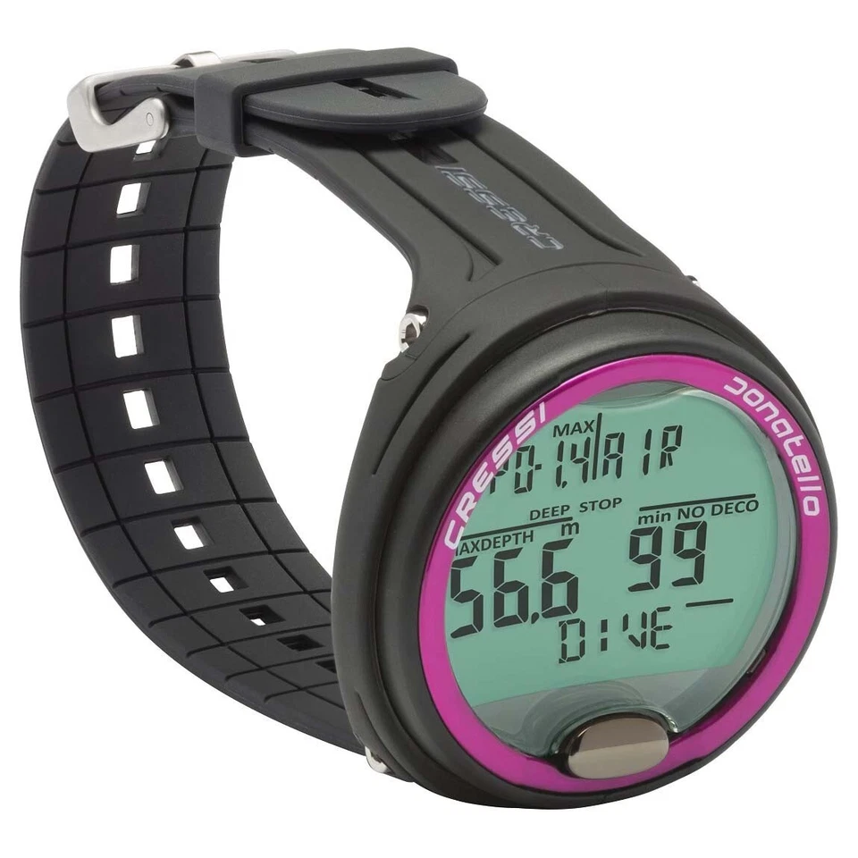 Cressi Donatello Tauchcomputer blau - sehr leichte Bedienung