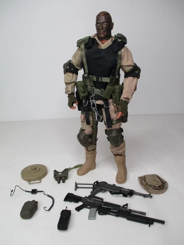 1/6 SCALE 12" DRAGON BBI ARTICULATED MILITARY ACTION FIGURE + ACCESSORIES LOT 14 Cover