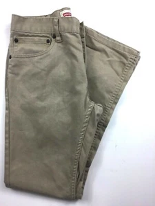 Levi's 511 Slim Boys Tan Jeans Boy's Jeans Size 16 28x28" - Picture 1 of 5