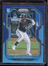 2021 Panini Prizm Carolina Blue Prizm Jesus Sanchez RC #148