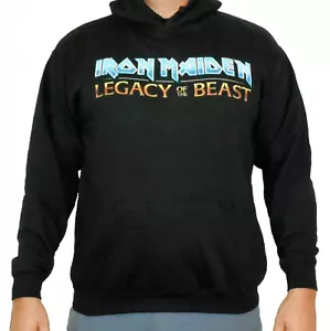 Sudadera con capucha Iron Maiden (Exploding Eddie) para hombre - Imagen 1 de 4
