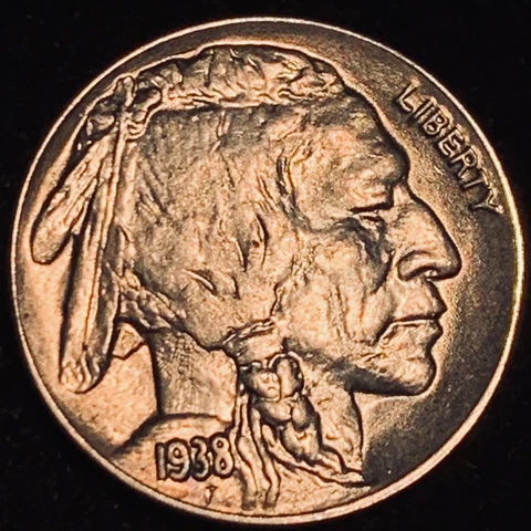 1938-D/S Buffalo Nickel, RPM, Nice Superb Gem BU++ **  Magnificent  Piece $$$$$$ Cover