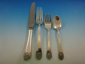 Cesto di Fiori di Tuttle Argento Sterling Misura Regolare Set(i) 4pz - Foto 1 di 8
