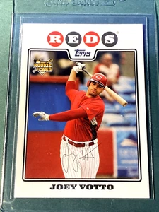 Tarjeta de novato Joey Votto 2008 Topps RC #319 Cincinnati Reds como nueva - Imagen 1 de 2