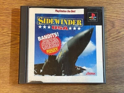 SONY PLAYSTATION  PS  JAPAN SIDE WINDER USA - Image 1 of 2