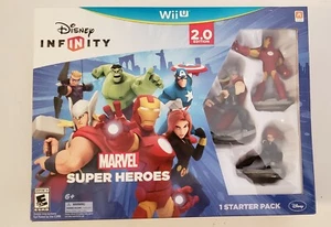 WiiU Disney INFINITY Marvel Super Heroes (2.0 Edition) Video Game Starter Pack  - Picture 1 of 7