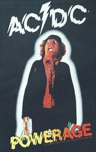 AC/DC POWERAGE Licensed Band Sew On Battle Jacket LARGE Back Patch - Bild 1 von 9