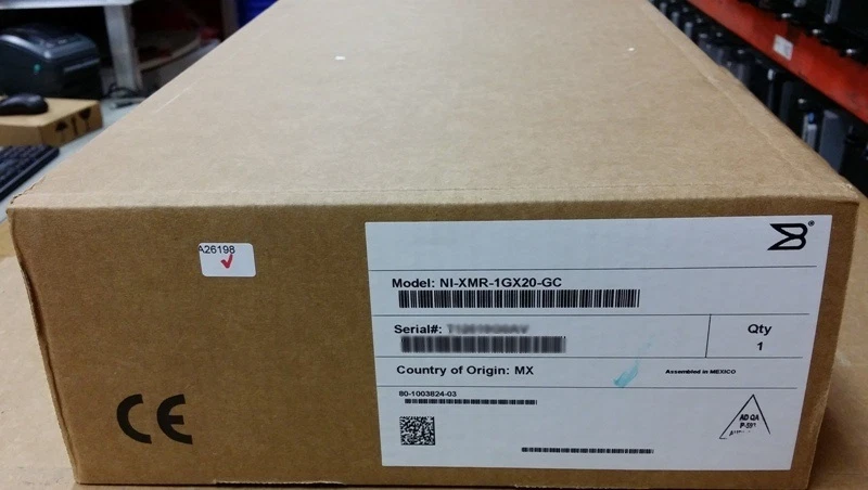 NEW Brocade Foundry NI-XMR-1Gx20-GC NetIron 20-port Copper GbE Module Blade F/S - Image 1 of 1