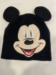 Mickey Mouse holographische Augen mit Mausohren Beanie Mütze Unisex ~ Kinder Einheitsgröße ~ - Bild 1 von 8
