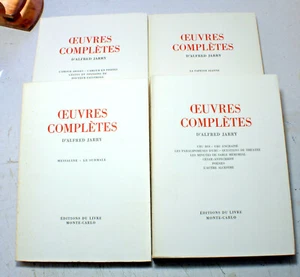 JARRY/OEUVRES COMPLETES/ED MONTE CARLO/1948/NUMEROTES/4 VOLS SUR 8 - Picture 1 of 6