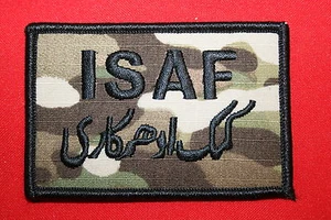 ORIGINAL US ARMY CLOTH MCU ISAF CAMO PATCH HOOK AND EYE AFGHANISTAN #1 - Picture 1 of 1