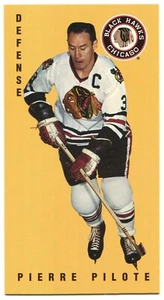 1994 Parkhurst Tallboy (1964-65) #31 Pierre Pilote Chicago Blackhawks - Picture 1 of 2