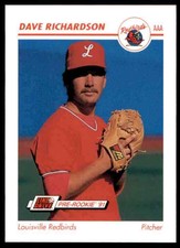 1991 LIne Drive Aaa Baseball Card Dave Richardson #244 3012