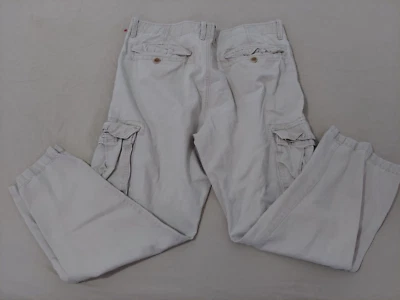 Мужские Old Navy грузовой брюки 38 x 30 хлопок Slack Chino хаки платье брюки 38 x 29 - Изображение 1 из 4