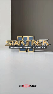 logo display - STAR TREK 6 - THE UNDISCOVERED COUNTRY Beena Studio - Picture 1 of 2