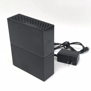 Disque dur externe USB 3.0 WD My Book 6 To + alimentation et câbles WDBBGB0060HBK-NA - Photo 1/13