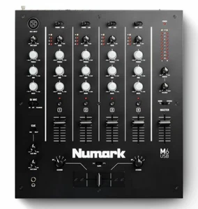 Numark M6 USB 4-Channel Club DJ Scratch Mixer In Black With USB - Picture 1 of 3