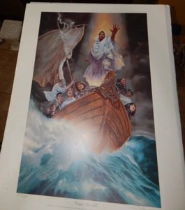 Peace Be Still 18x24"-Chris Hopkins Limited Edition 1879/2500 Dayspring 1997 - Picture 1 of 9
