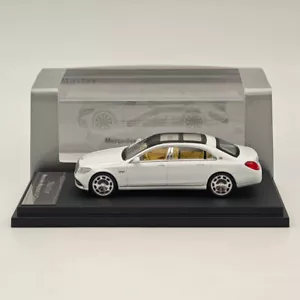 Master 1:64 Mercedes Benz Maybach S680 Diecast Toys Model Car White Collection - Picture 1 of 7