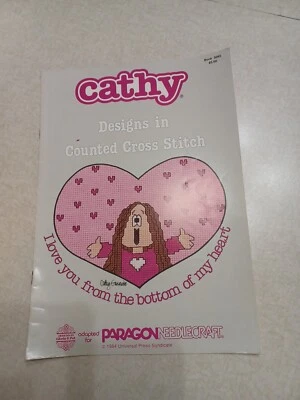 Paragon Needlecraft Cathy Designs In Counted Cross Stitch Pattern Booklet - Image 1 of 4