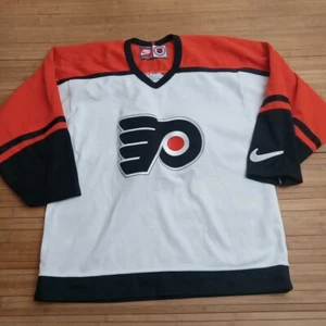 Vintage Philadelphia Flyers Nike Hockey Jersey Medium - Picture 1 of 5