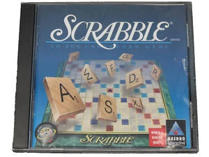 Vintage Scrabble PC CD-ROM (1996) Windows 95 and Macintosh Hasbro Interactive - Picture 1 of 3