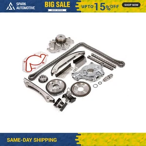 Kit de cadena de distribución bomba de agua bomba de aceite ajuste 02-06 Dodge Stratus Chrysler 2.7 DOHC - Imagen 1 de 12