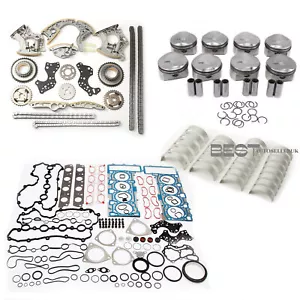 4.2T Engine Overhaul Pistons Gasket Kit Fit For AUDI A6 4.2 FSI 079103383AR - Picture 1 of 14
