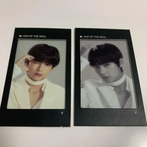 BTS MAP OF THE SOUL TOUR OFFICIAL MD FILM PHOTO V Tete Taehyung SET OF 2 - Picture 1 of 1