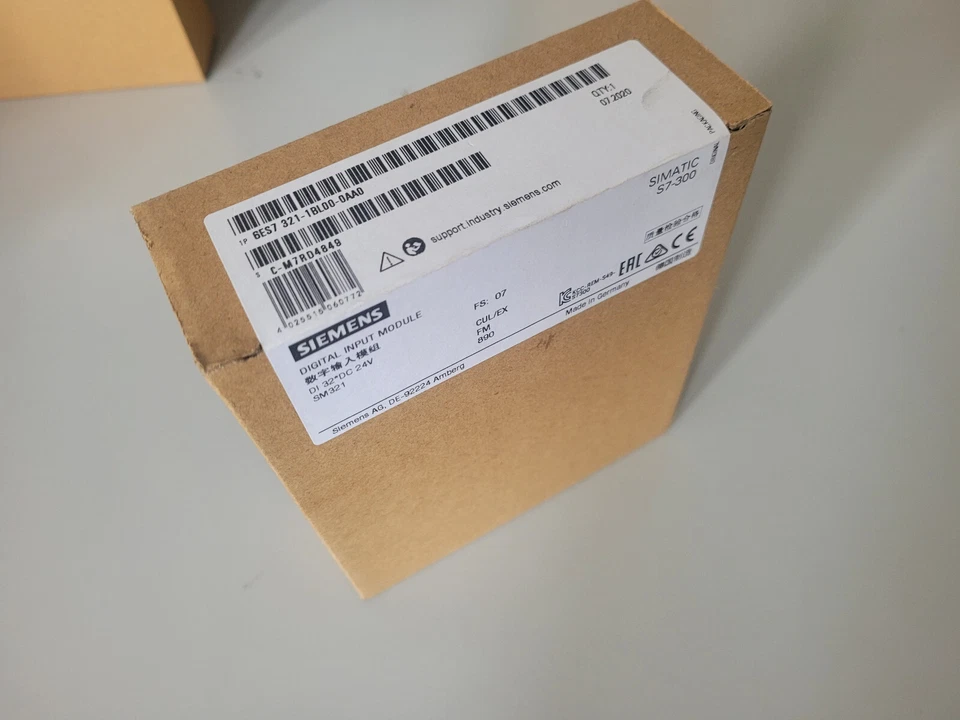 Siemens Simatic S7-300 Modulo di Ingressi Digitali - 6ES7321-1BL00-0AB0 32DI 24V - Immagine 1 di 1