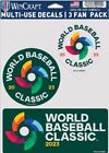 2023 World Baseball Classic 3 -Multiuse Decals Ohtani Usa Australia Mexico Japan