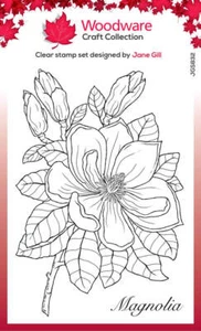 Estampillas transparentes de madera - Magnolia (4 pulgadas x 6 pulgadas) - Imagen 1 de 3