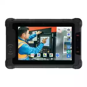 IP65 Rugged Android Tablet Industrial 8 Inch Tablet PC Mobile 4g Dual Camera - Picture 1 of 6