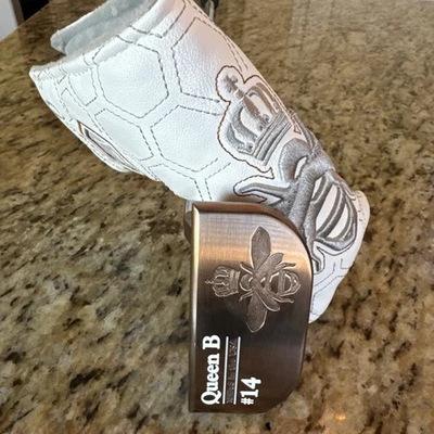 NEW! Bettinardi 2023 Queen B 14 Putter 35" RH 7196 + Headcover - Image 1 of 4