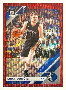2019-20 Optic Luka Doncic Red Wave Prizm Refractor SP #16 Mavs Lakers TMall NBA - Picture 1 of 12
