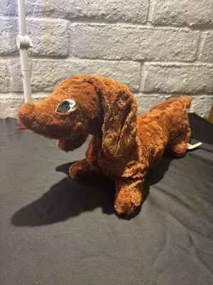 Vintage 50s Dachshund Dog Plush Toy by Jerry Pets - Image 1 of 4