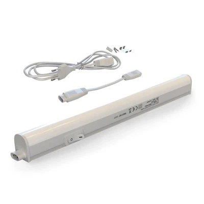 Barra LED Sottopensile cucina Luce Bianca Neutra Lampada 31.3x2.2x3Cm 4W - Immagine 1 di 4