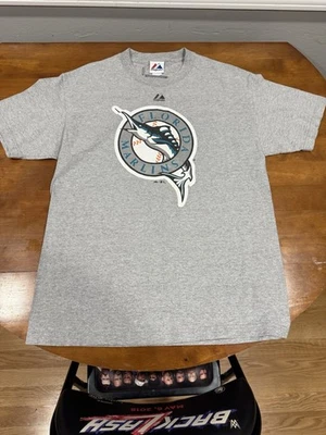 2011 Majestic Athletic Florida Marlins Logo T-shirt - Image 1 of 4