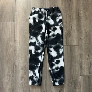 Jordan Youth Boys 12-13 L Jogger Sweatpants Black Reverse Tie Dye - Picture 1 of 10