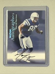 1999 Skybox Autographics Marvin Harrison Auto  - Bild 1 von 2