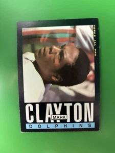1985 Topps - Mark Clayton #308 (RC) - Picture 1 of 2