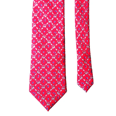 Галстук с анималистическим принтом Metropolitan Museum of Art Masterworks Collection 100% шелк - Изображение 1 из 4