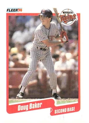 1990 Fleer #368b Doug Baker - Image 1 of 2